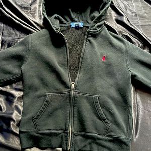 Black Ralph Lauren Fleece Hoodie